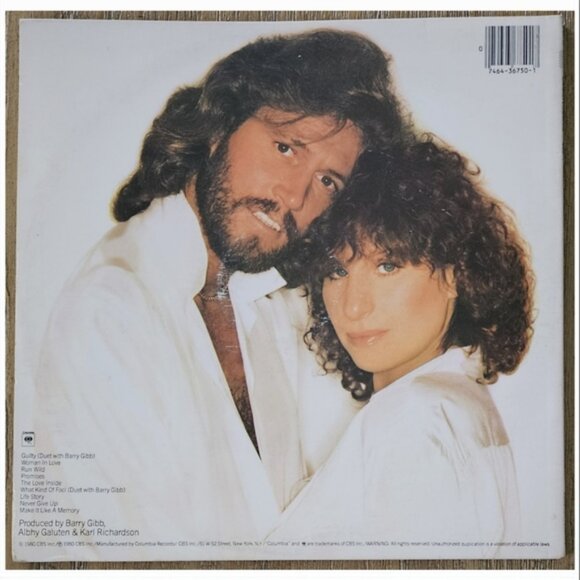 BARBARA STREISAND•Guilty•Columbia (#FC 36750)•Gatefold - Picture 8 of 11
